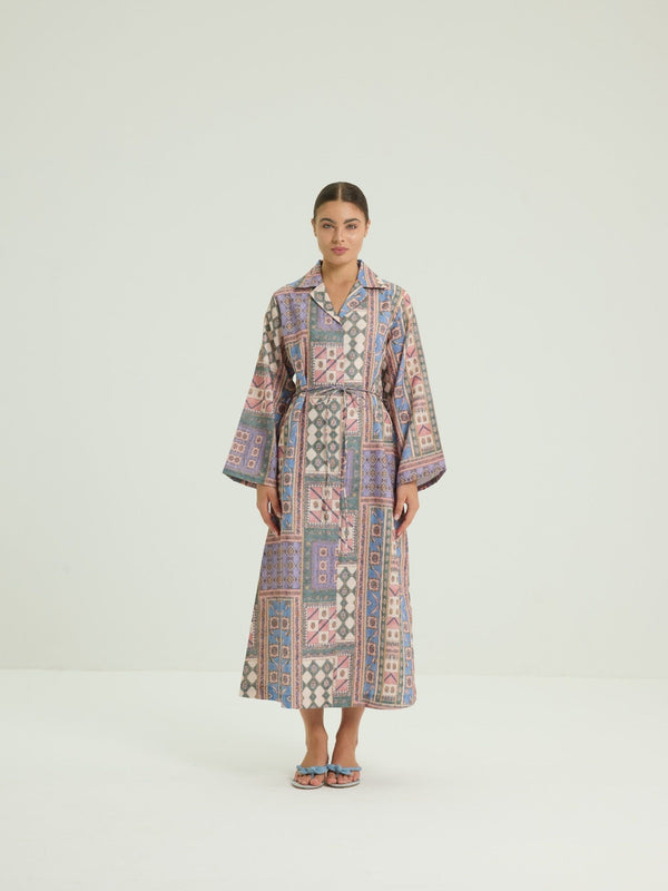 The Garden behind blue doors Dress