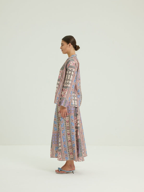 The Garden behind blue doors Skirt