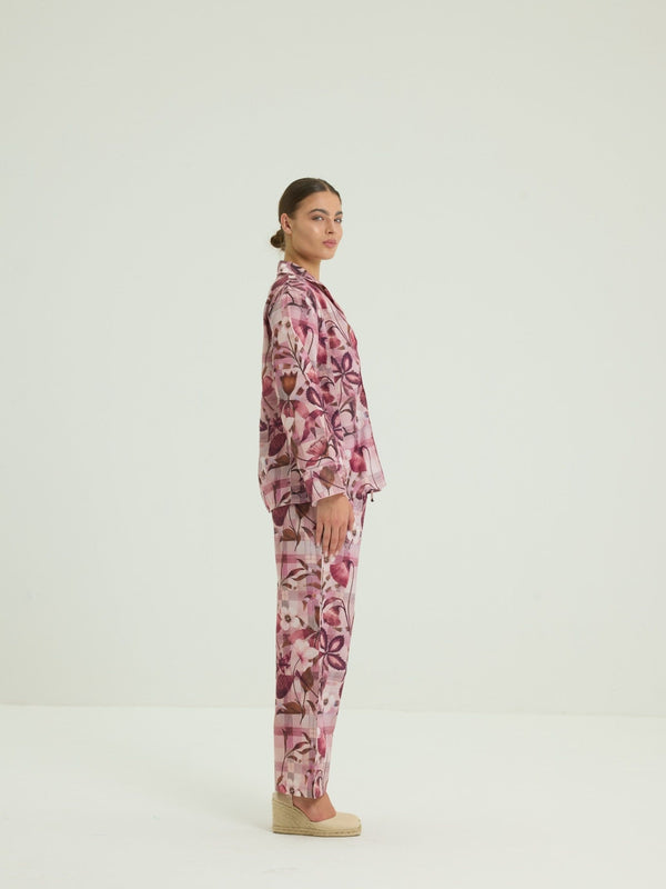Patchwork Petals Pants